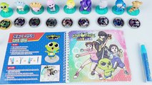[With Toys]Sinbi Haunted House Ghost Ball Secret Animation Charer Water Play Coloring Book