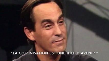 Thierry Ardisson : la colonisation est une idée d'avenir.