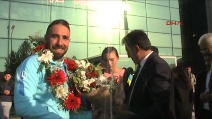 Kayseri Ampute Milli Takımı Sporcusu Feyyaz, Memleketinde Coşkuyla Karşılandı