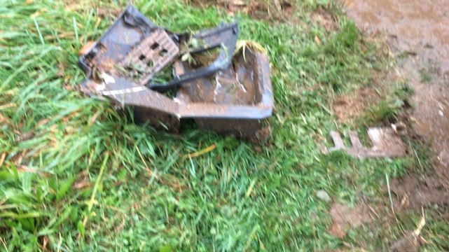 Un poids lourd au fossé, pas de blessé