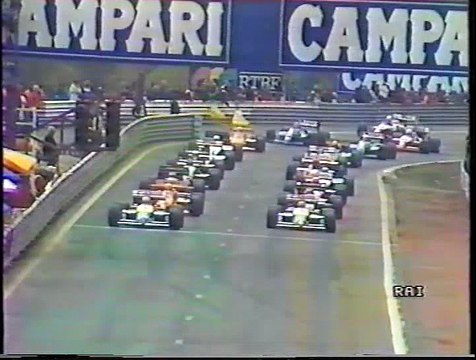 Gran Premio del Belgio 1987: Seconda partenza
