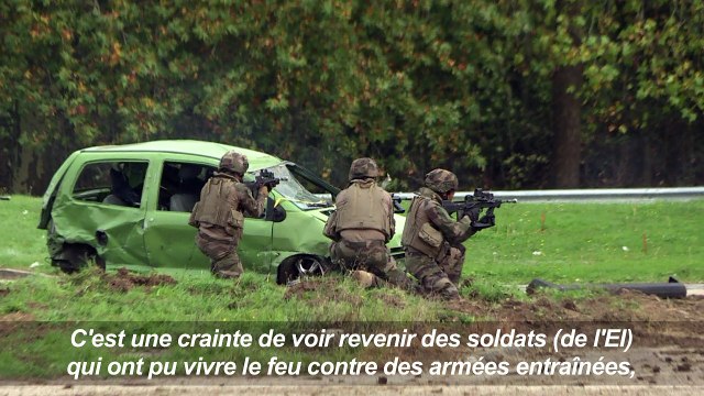 L'armée française se prépare au retour des jihadistes de l'EI