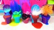 Learn Colors TROLLS Stuck in Slime Gross Toilets Toy Surprises, Poppy Branch Guy diamond TUYC JR.