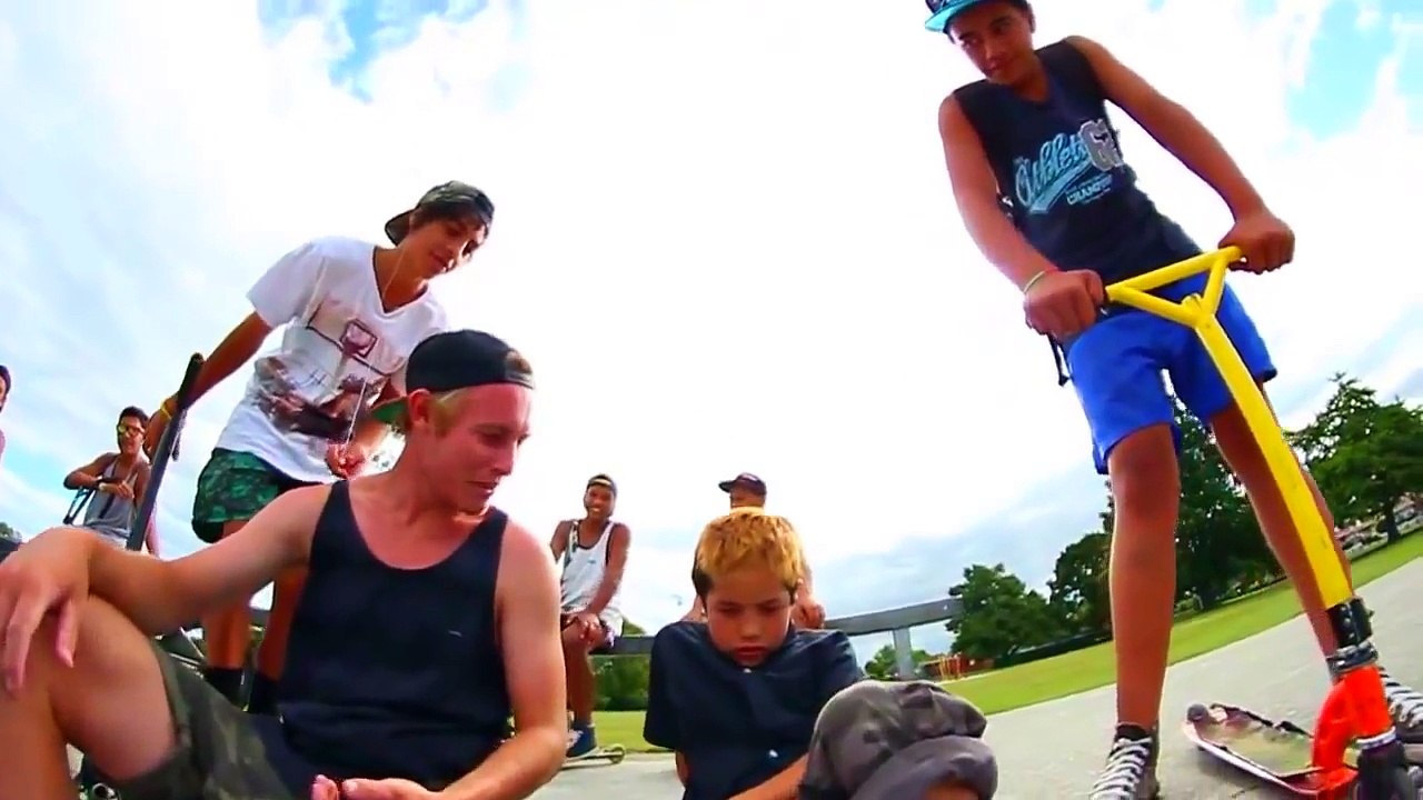 Ivre et défoncé à la beuh à seulement 8 ans dans un skatepark !
