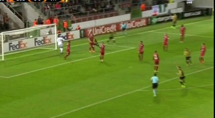 Thomas Bruns Goal HD - Waregem 1 - 1 Vitesse - 19.10.2017 (Full Replay)