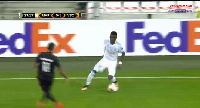 Lucas Ocampos Goal HD - Marseille	1-1	Guimaraes 19.10.2017