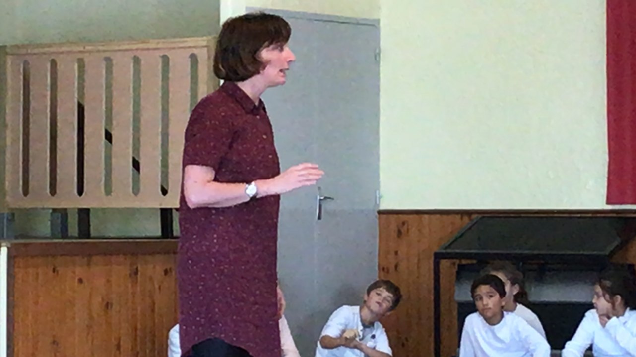 Les élèves de l'école Jacques Brel répètent en hommage aux Fusillés de la Sablière