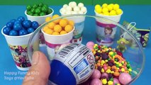 Learn Colours With Gumballs Cups Surprise Toys Fun for Kids