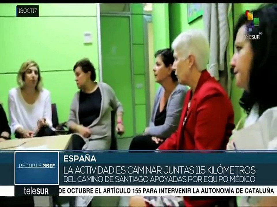 España: sobrevivientes del cáncer de mama realizan caminata de 115 km