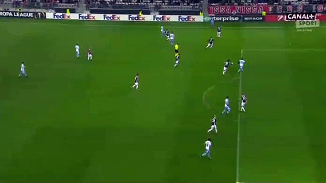 Sergej Milinković-Savić Goal HD - Nice 1-1 Lazio 19.10.2017