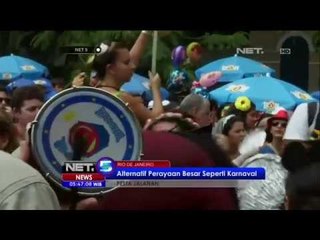 Bloco, Pesta Jalanan Rio de Janeiro - NET5