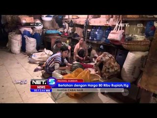 Dampak Naiknya Harga Cabai Bagi Para Pedagang di Padang dan Sukabumi -NET5