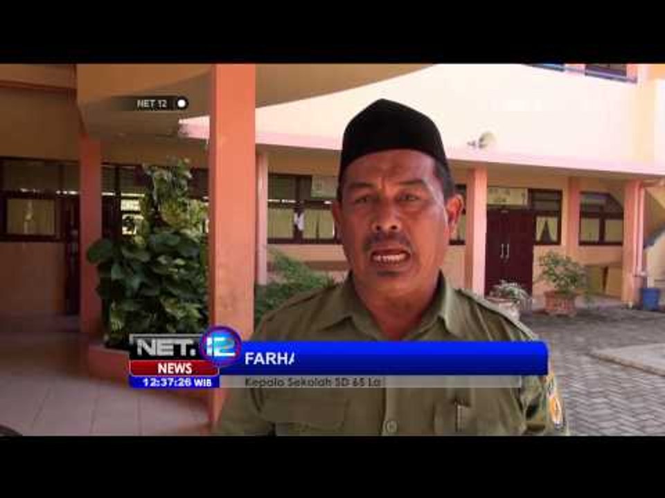 Simulasi Bencana Gempa dan Tsunami di SD Lampulo, Banda Aceh -NET12