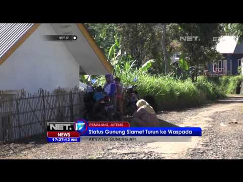 Gempa Masih Terjadi di Gunung Soputan -NET17