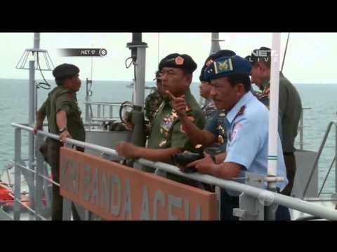 Live Report Proses pencarian kotak hitam terkendala jarak pandang dalam air sangat pendek - NET17