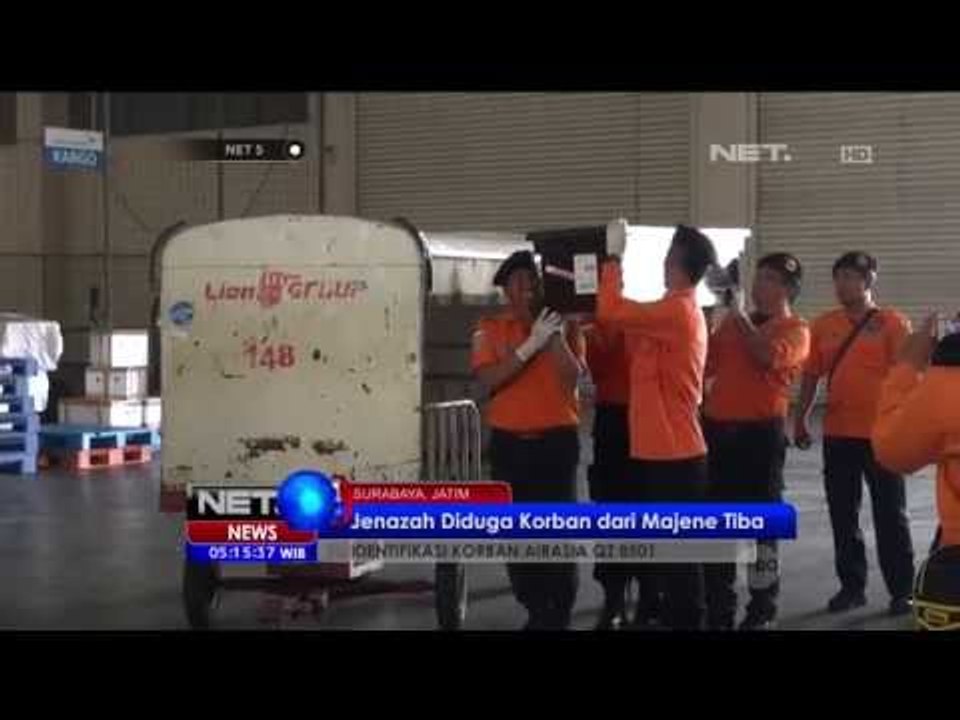 Tim DVI Kesulitan Identifikasi Jenazah Korban AirAsia QZ8501 - NET5