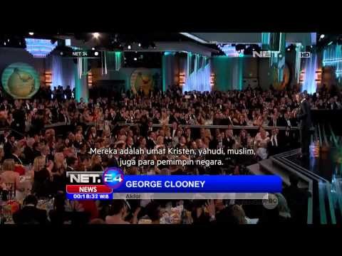 Para Bintang Dunia tunjukan dukungan untuk Prancis di Ajang Golden Globes - NET24