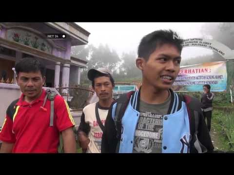 Antisipasi perayaan tahun baru di puncak Gunung Slamet warga tutup jalur pendakian - NET24