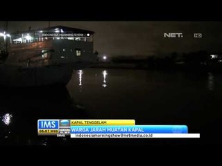 Kapal Pengangkut Barang Antar Pulau Tenggelam di Pekanbaru -IMS