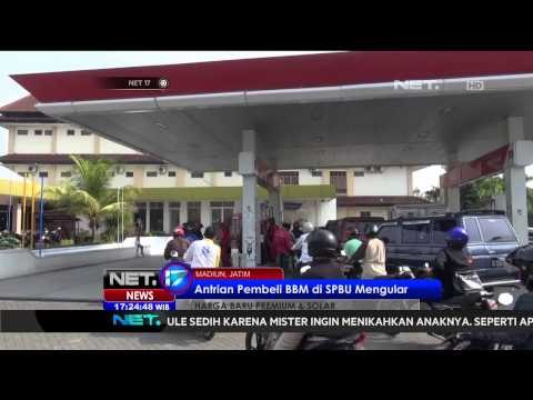 Harga SPBU turun SPBU diserbu pembeli - NET17