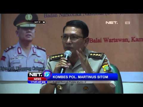 Polisi menangkap 5 anggotanya yang tersangkut kasus narkoba - NET17