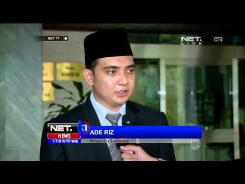 Live Report Rapat Pemilihan Pimpinan MPR - NET17