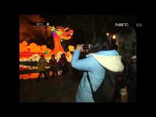 Ribuan Lentera Dipasang Sepanjang Sungai di Wuzhen, China - NET5