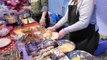 London Street Food. Hand Made Italian Rice Arancini cooked in Brick Lane