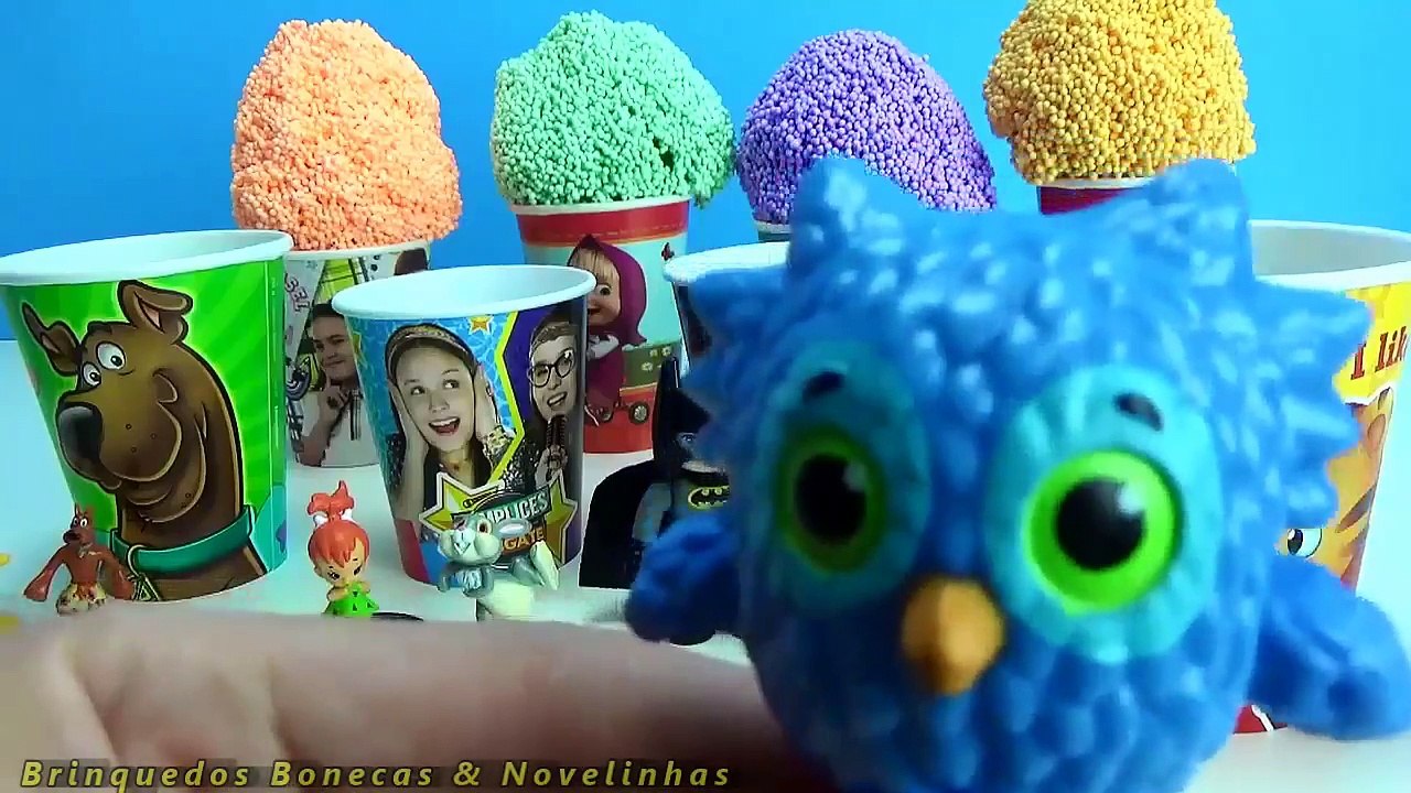 Daniel Tigre Copos Surpresas Bolinhas Massinha Espuma Foam galinha pintadinha Masha Patrulha Canina