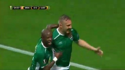 Cosmin Moti Goal HD - Braga 0-1 Ludogorets 19.10.2017