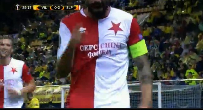 Danny Goal HD - Villarreal	0-2	Slavia Prague 19.10.2017