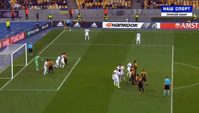 Roger Assale Goal HD - Dyn. Kiev 1-2 Young Boys 19.10.2017