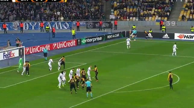 Roger Assale second Goal HD - Dynamo Kiev 1 - 2 Young Boys - 19.10.2017 (Full Replay)