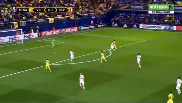 Manuel Trigueros Goal HD - Villarreal 1-2 Slavia Prague 19.10.2017