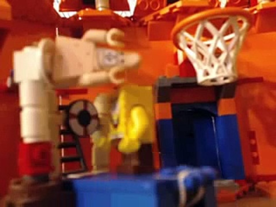 lego spongebob wormy