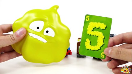 TRAINS FOR CHILDREN VIDEO: Thomas and Friends + Fart Gas Out Game for Kids Toys Rewiew
