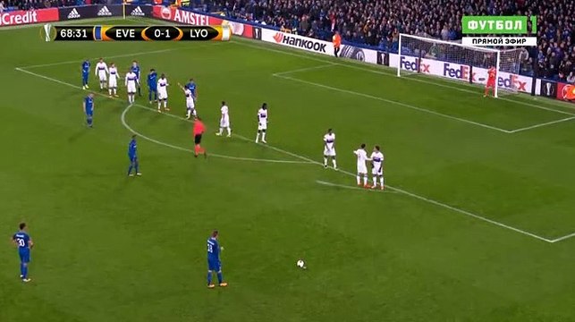Ashley Williams Goal HD - Everton 1-1 Lyon 19.10.2017
