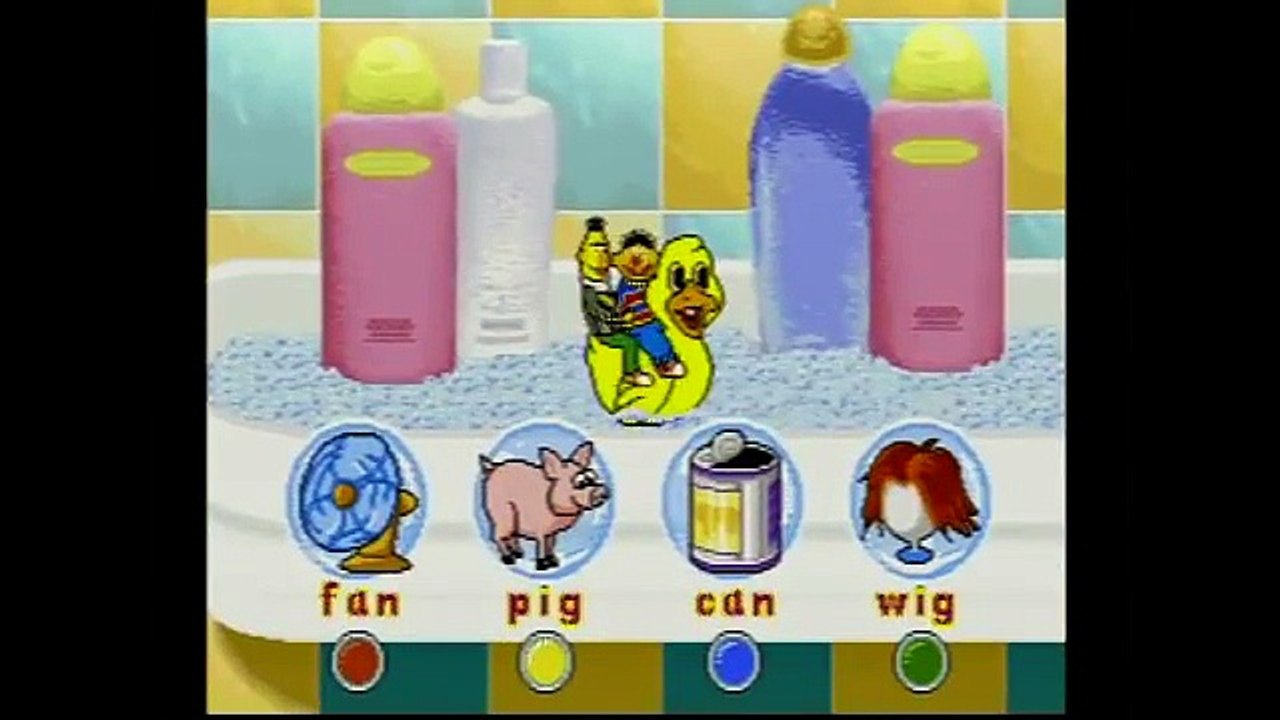 Bert & Ernies Imagination Adventure (V.Smile) (Playthrough) Part 2 - Rubber Duckie World