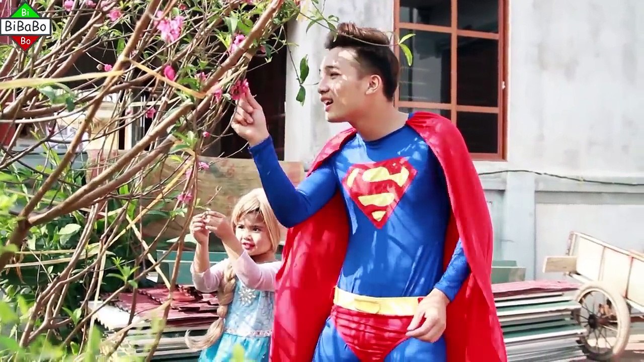 Harry Potter Girl Frozen Elsa splitting BODY Baby Spiderman ✦ Police lost Car Joker Superheroes fun