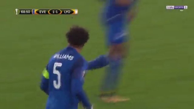 Ashley Williams Goal HD - Everton 1-1 Lyon - 19.10.2017