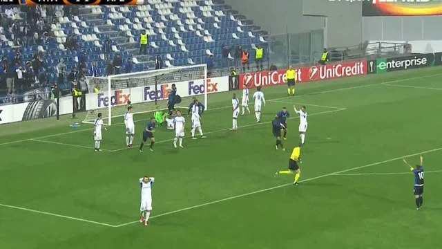 Andrea Petagna Goal HD - Atalanta 2 - 1 Apollon - 19.10.2017 (Full Replay)