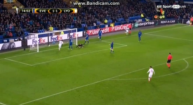 B.Traore Goal HD - Everton 1 - 2 Olympique Lyonnais 19.10.2017