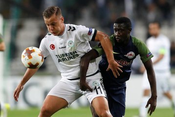 UEFA Avrupa Liginde Konyaspor, Salzburg'a 2-0 Mağlup Oldu