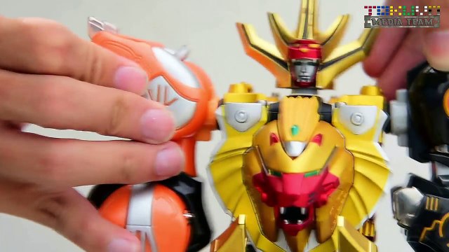 All DX Gattai Hyakujuu Sentai Gaoranger 2001! DX 百獣戦隊ガオレンジャー! Power Rangers Wild Force Megazord!