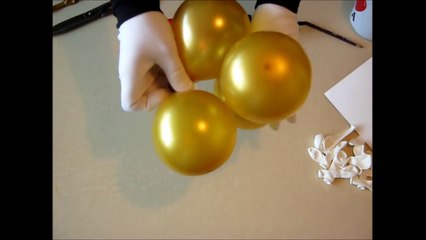 ЕДИНИЦА ИЗ ВОЗДУШНЫХ ШАРОВ цифра 1 СВОИМИ РУКАМИ How to make a BALLOON NUMBER ONE 1