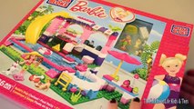 Barbie Mega Bloks Barbie Build N Play Chelsea Pool Party with Barbie Mermaid Dolls