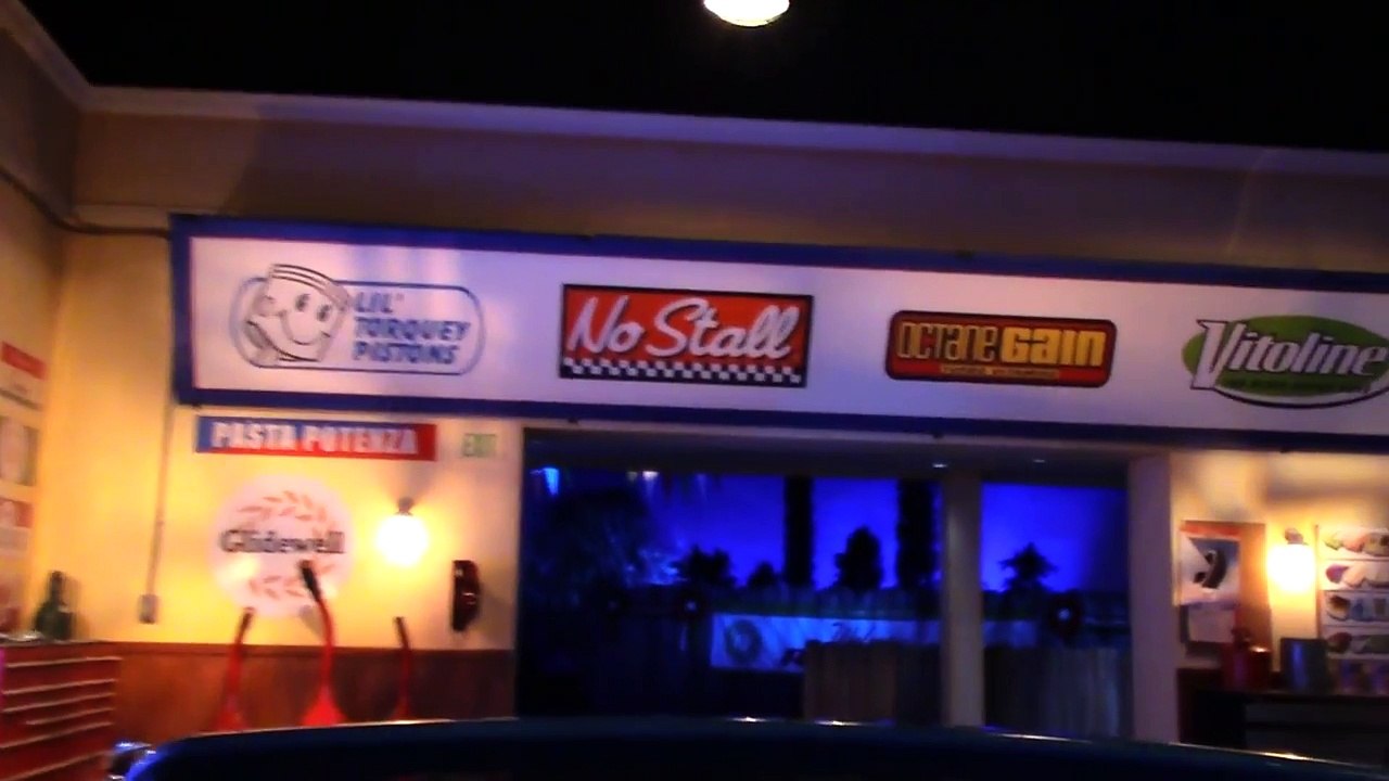 Radiator Springs Racer - the Cars Ride at Disneylands California Adventure