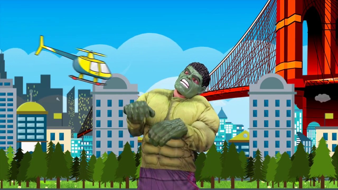 Head Shoulders Knees and Toes - FUN Songs for Children - Baby Gorilla SuperHero Emi TV