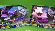 Mickey and the Roadster Racers Toys Minnie Mouse and Daisy Duck Transforming Pullback Racer Car Toys