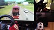 MAN SD202 Bus mod City Car Driving 1.2.5 - Logitech G27, feet/pedals fully manual clutch, simulator